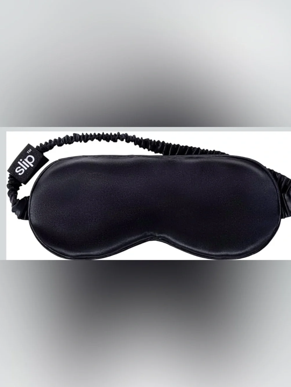 NWT Slip Pure Silk Sleep Mask Black NIB Luxury Beauty Sleep Eye Mask OS unisex